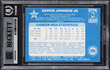 Lakers Magic Johnson Authentic Signed 1983 Star All-Star Game #18 Card BAS Slab