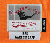 Buccaneers Warren Sapp "3x Insc" Signed Orange M&N TB Jersey BAS Witnessed