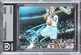 Magic Shaquille O'Neal Authentic Signed 2021 Panini Photogenic #93 Card BAS Slab