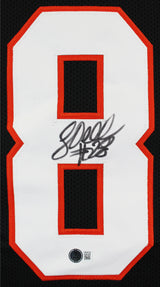 Corey Dillon Authentic Signed Black Pro Style Framed Jersey BAS Witnessed