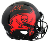 Buccaneers Mike Evans Signed Eclipse Full Size Speed Proline Helmet BAS Witness