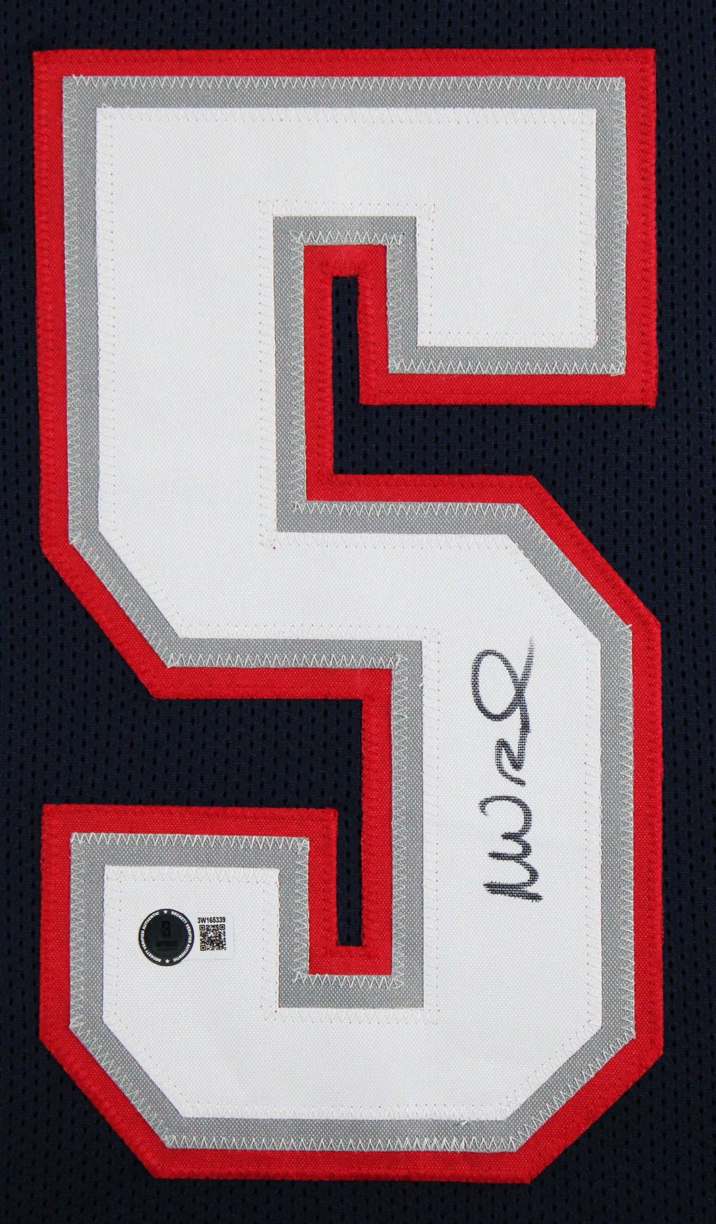 Mike Vrabel Authentic Signed Navy Pro Style Framed Jersey BAS Witnessed