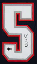 Mike Vrabel Authentic Signed Navy Pro Style Framed Jersey BAS Witnessed