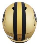 49ers Frank Gore Authentic Signed Rave Full Size Speed Rep Helmet BAS Witnessed