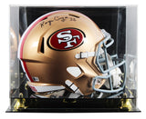 49ers Roger Craig Signed Full Size Speed Rep Helmet W/ Case BAS Witnessed