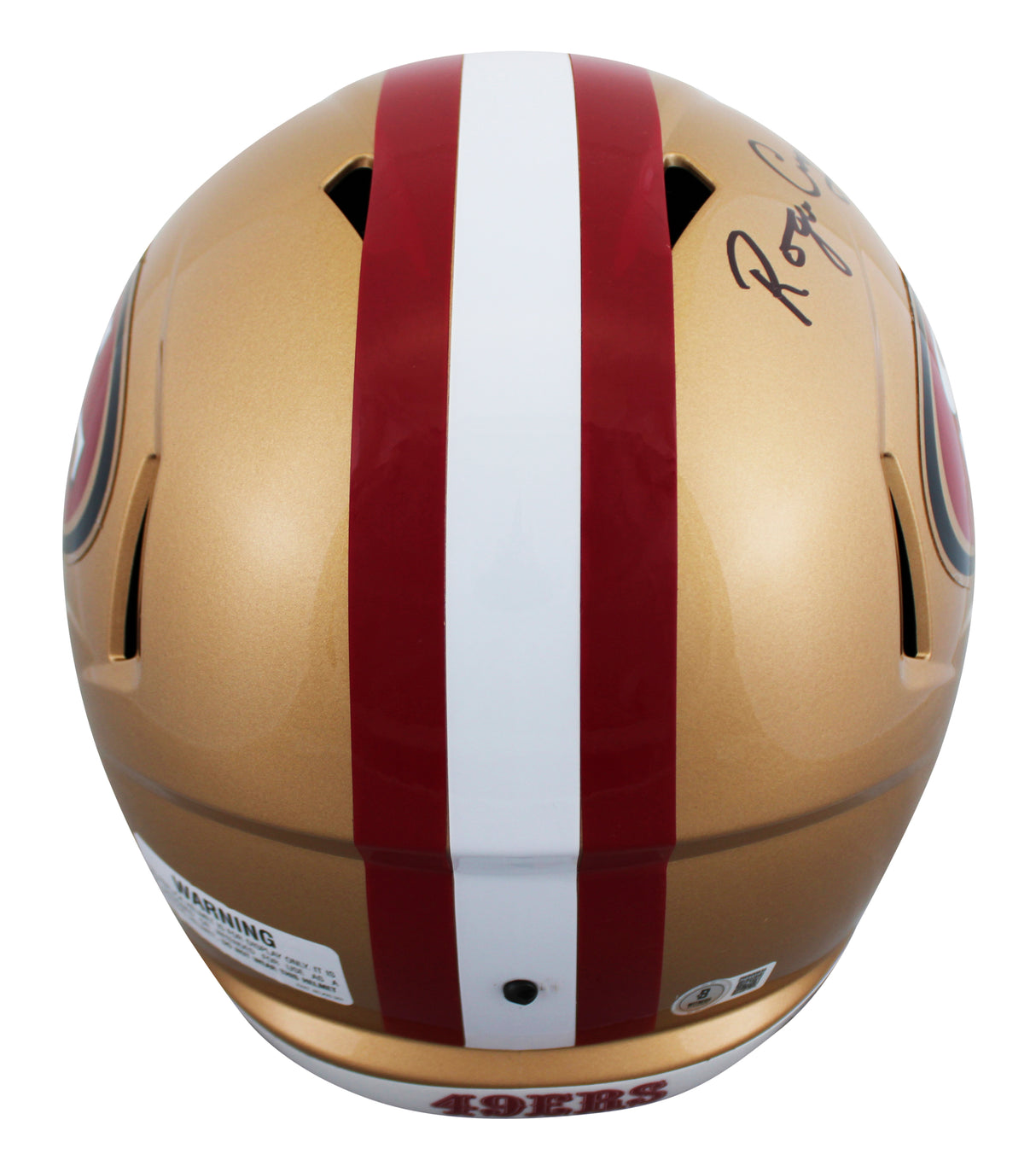 49ers Roger Craig Signed Full Size Speed Rep Helmet W/ Case BAS Witnessed