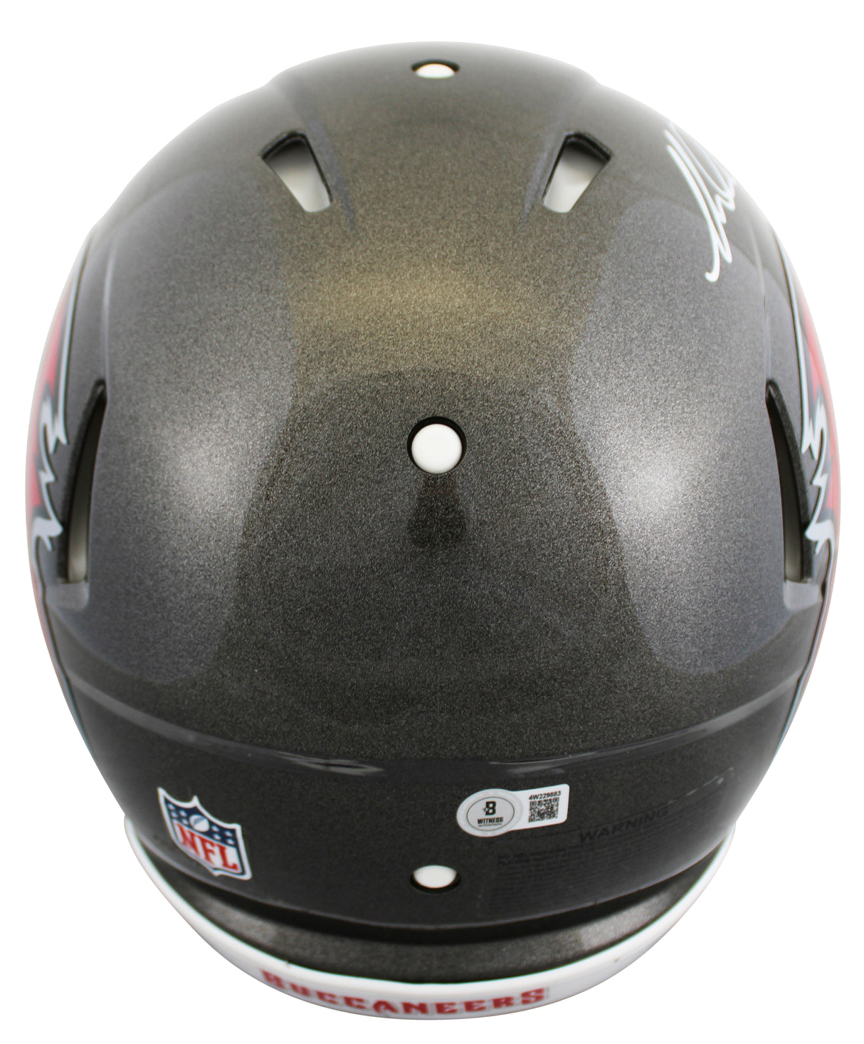 Buccaneers Mike Evans Signed Full Size Speed Proline Helmet BAS Witnessed
