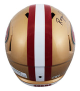 49ers Roger Craig Signed Full Size Speed Rep Helmet W/ Case BAS Witnessed