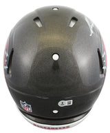Buccaneers Mike Evans Signed Full Size Speed Proline Helmet W/ Case BAS Witness