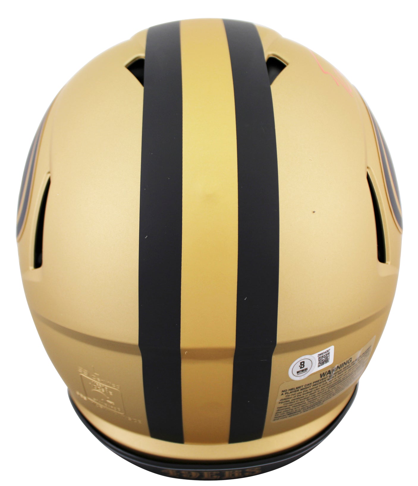 49ers George Kittle Signed Rave Full Size Speed Proline Helmet BAS Witnessed