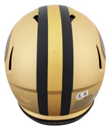 49ers George Kittle Signed Rave Full Size Speed Proline Helmet W/ Case BAS Wit