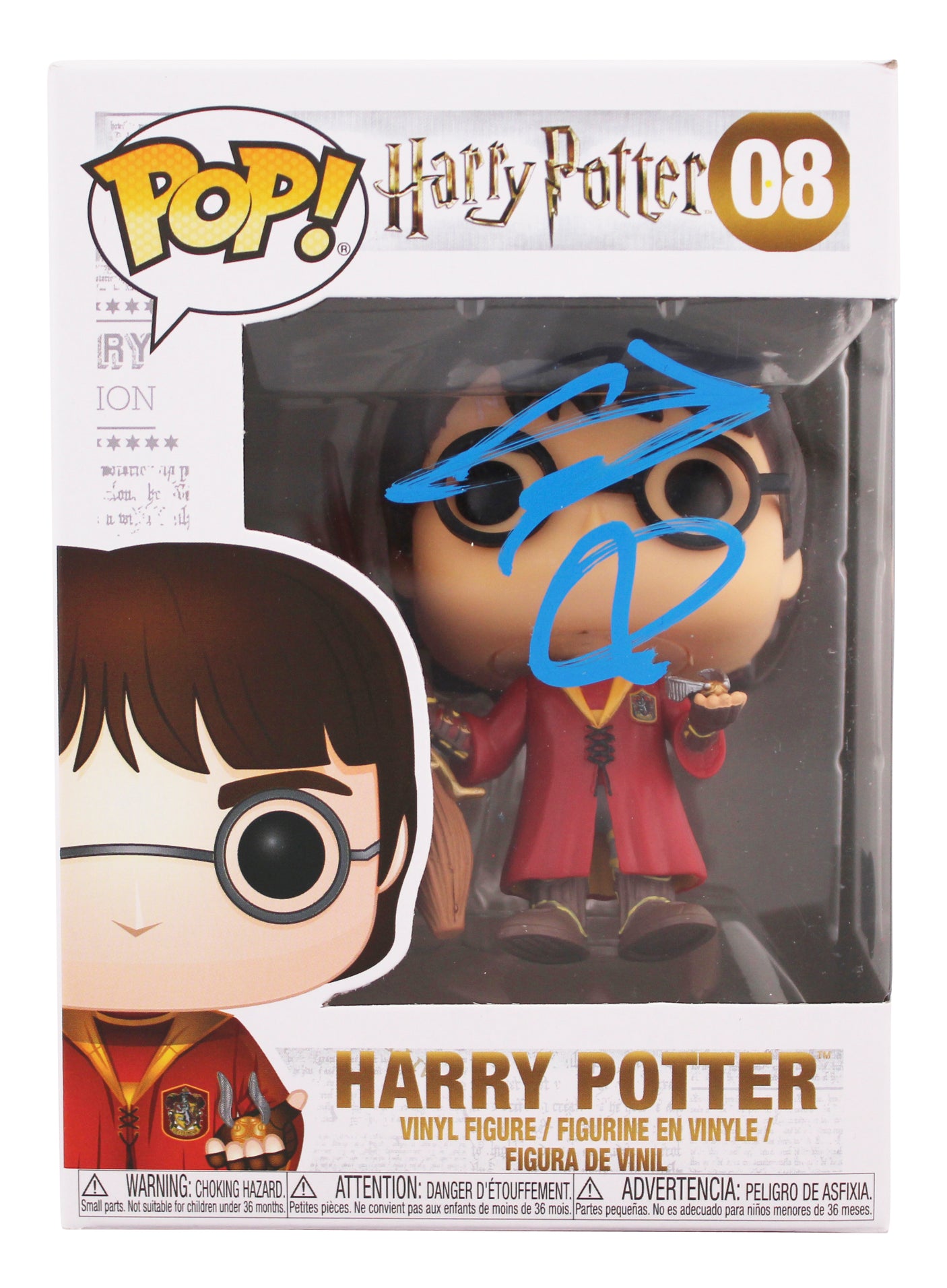 Daniel Radcliffe Harry Potter Authentic Signed #08 Funko Pop Vinyl Figure BAS
