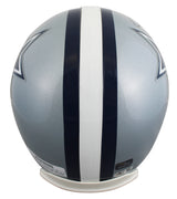 Cowboys Emmitt Smith Signed VSR4 Full Size Rep Helmet BAS Witnessed #2W882087
