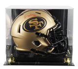 49ers George Kittle Signed Rave Full Size Speed Rep Helmet W/ Case BAS Witnessed