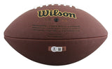 49ers Frank Gore Authentic Signed Wilson Super Grip Football W/ Case BAS Witness