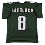 C.J. Gardner-Johnson Authentic Signed Green Pro Style Jersey BAS Witnessed