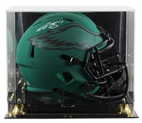 Eagles A.J. Brown Signed Rave Full Size Speed Rep Helmet W/ Case BAS Witnessed