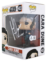 Gina Carano Star Wars Signed Cara Dune #403 Funko Pop Vinyl Figure BAS #BN76493