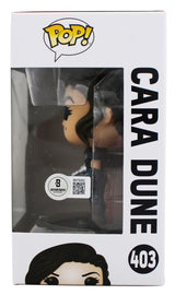 Gina Carano Star Wars Signed Cara Dune #403 Funko Pop Vinyl Figure BAS #BN76493