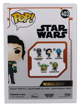 Gina Carano Star Wars Signed Cara Dune #403 Funko Pop Vinyl Figure BAS #BN76493