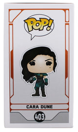 Gina Carano Star Wars Signed Cara Dune #403 Funko Pop Vinyl Figure BAS #BN76493