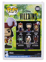 Dustin Hoffman Peter Pan Signed Captain Hook #1081 Funko Pop Figure BAS #BR35271