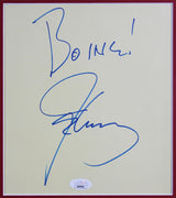 Jim Carrey & Jeff Daniels Dumb and Dumber Signed Framed Display BAS & JSA