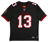 Buccaneers Mike Evans Authentic Signed Pewter Nike Elite Jersey BAS Witnessed