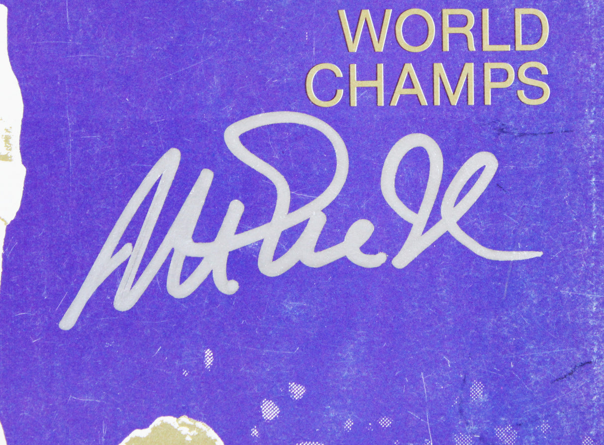 Lakers Magic Johnson Signed 1980-1981 Media Guide BAS Witnessed #3W387380