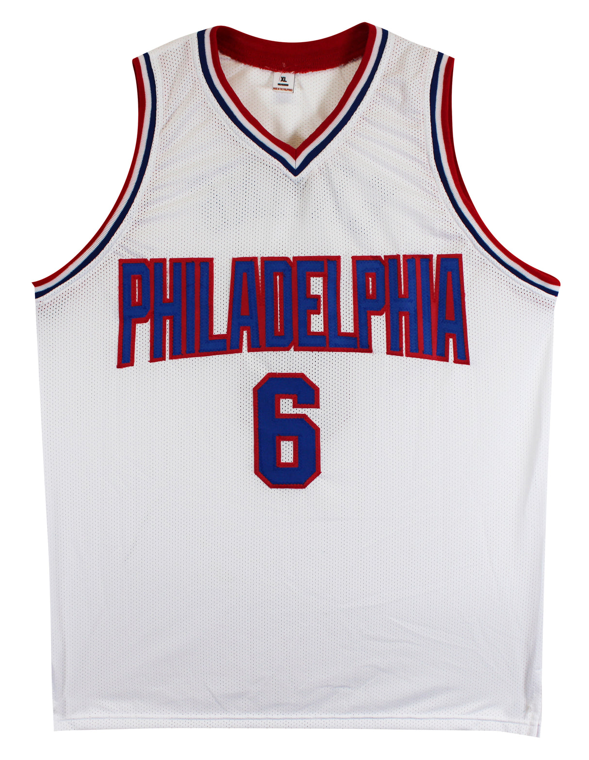 Julius "Dr. J" Erving Authentic Signed White Pro Style Jersey JSA Witness