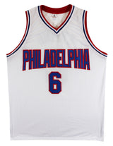 Julius "Dr. J" Erving Authentic Signed White Pro Style Jersey JSA Witness