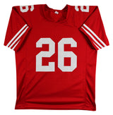 Kaelon Black Authentic Signed Red Pro Style Jersey Autographed BAS Witnessed