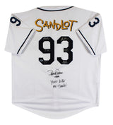The Sandlot Cast (7) Renna, Guiry, Leopardi, York +3 Signed Jersey BAS Witnessed