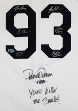 The Sandlot Cast (7) Renna, Guiry, Leopardi, York +3 Signed Jersey BAS Witnessed