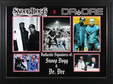 Dr. Dre & Snoop Dogg Authentic Signed 8x10 Framed Photo PSA/DNA #AP21056