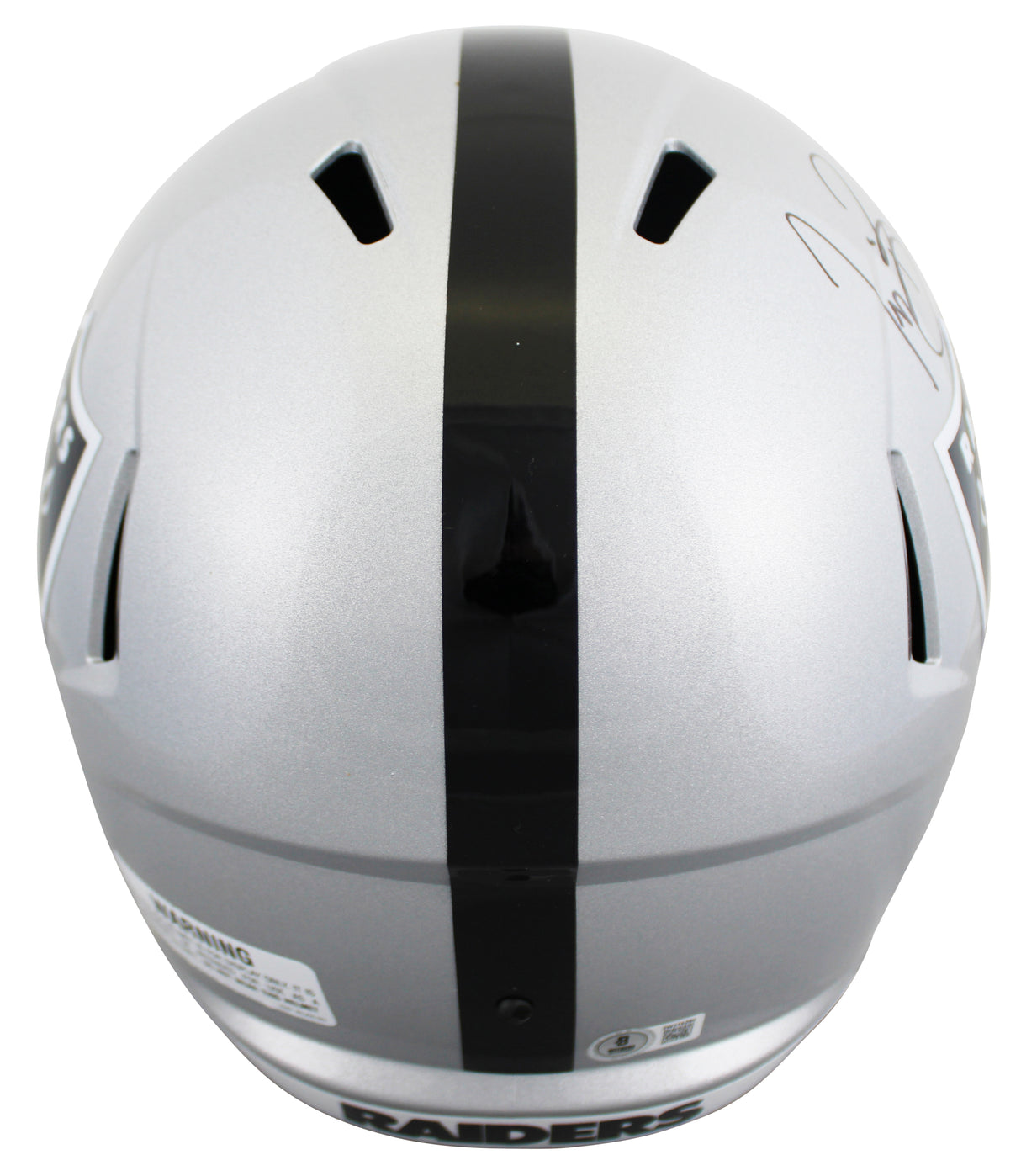 Raiders Tim Brown Authentic Signed Full Size Speed Rep Helmet BAS #2W276290