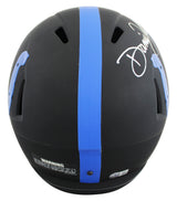 Colts Daniel Jones Signed Eclipse Full Size Speed Rep Helmet BAS Wit #WM81930