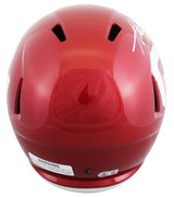 Oklahoma Adrian Peterson Signed Full Size Speed Rep Helmet BAS Wit #2W820542