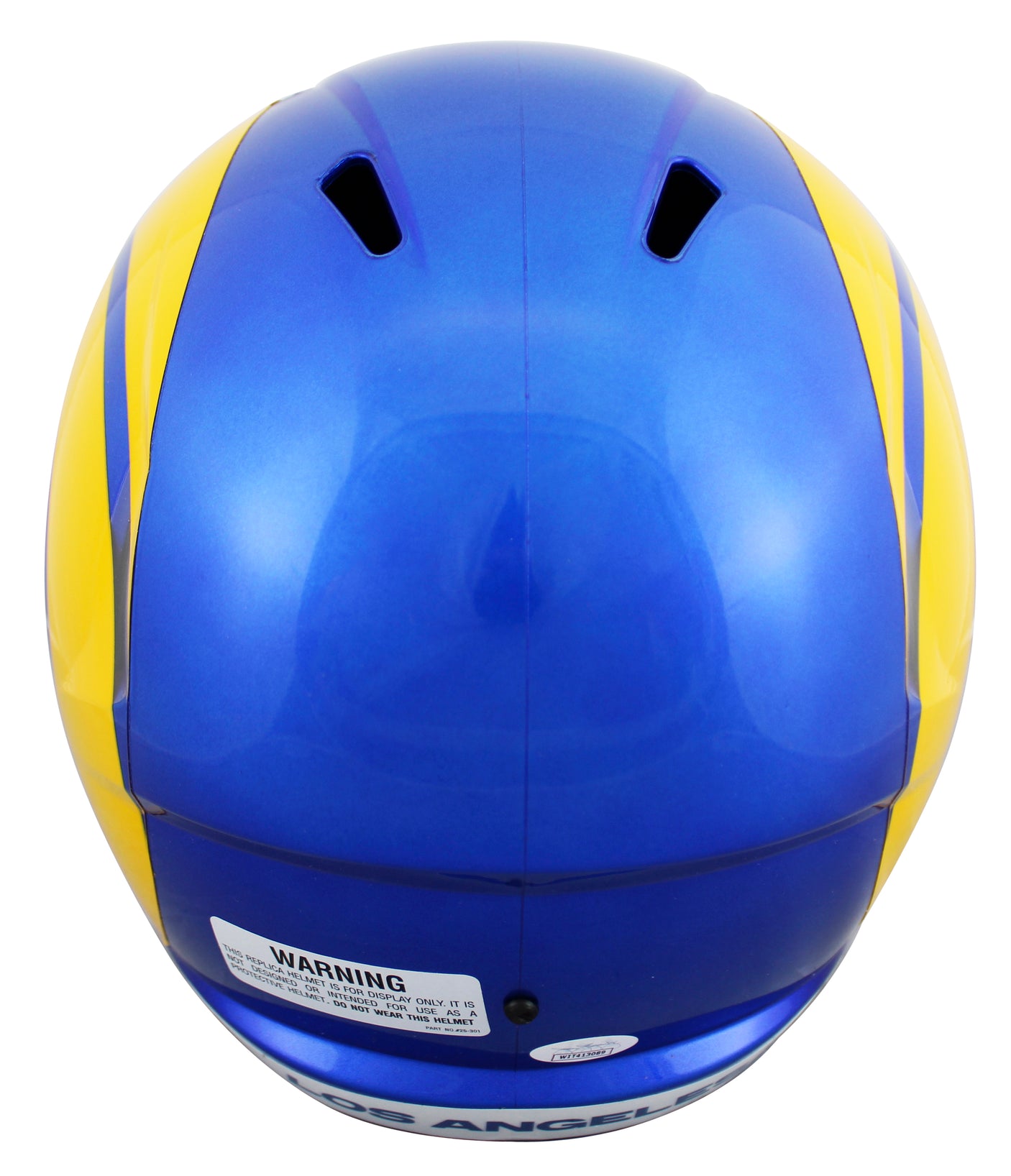 Rams Aaron Donald Signed Full Size Speed Rep Helmet JSA Witness #WIT413089