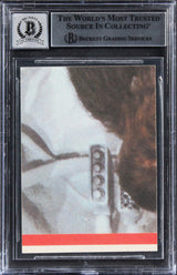 Sandy Dhuyvetter Signed 1980 Star Wars ESB Stickers #10 Card Auto 10! BAS Slab