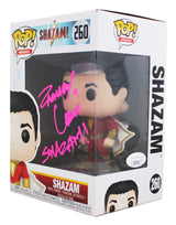 Zachary Levi "Shazam!" Signed Shazam #260 Funko Pop Vinyl Figure JSA #AZ80436