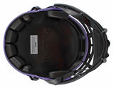 Adrian Peterson "All Damn Day" Signed Rave F/S Speed Rep Helmet w/ Case BAS Wit