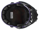 Vikings Adrian Peterson "All Damn Day" Signed Rave F/S Speed Rep Helmet BAS Wit
