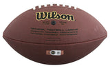 Oklahoma John Mateer Signed Wilson Super Grip Football W/ Case BAS Witnessed