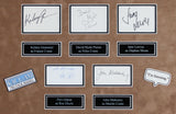 Frasier (5) Grammer, Pierce, Mahoney, Leeves & Gilpin Signed Framed Display BAS