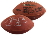 Cowboys Emmitt Smith Signed Official Wilson Football w/ Vintage Sig BAS #BS17529
