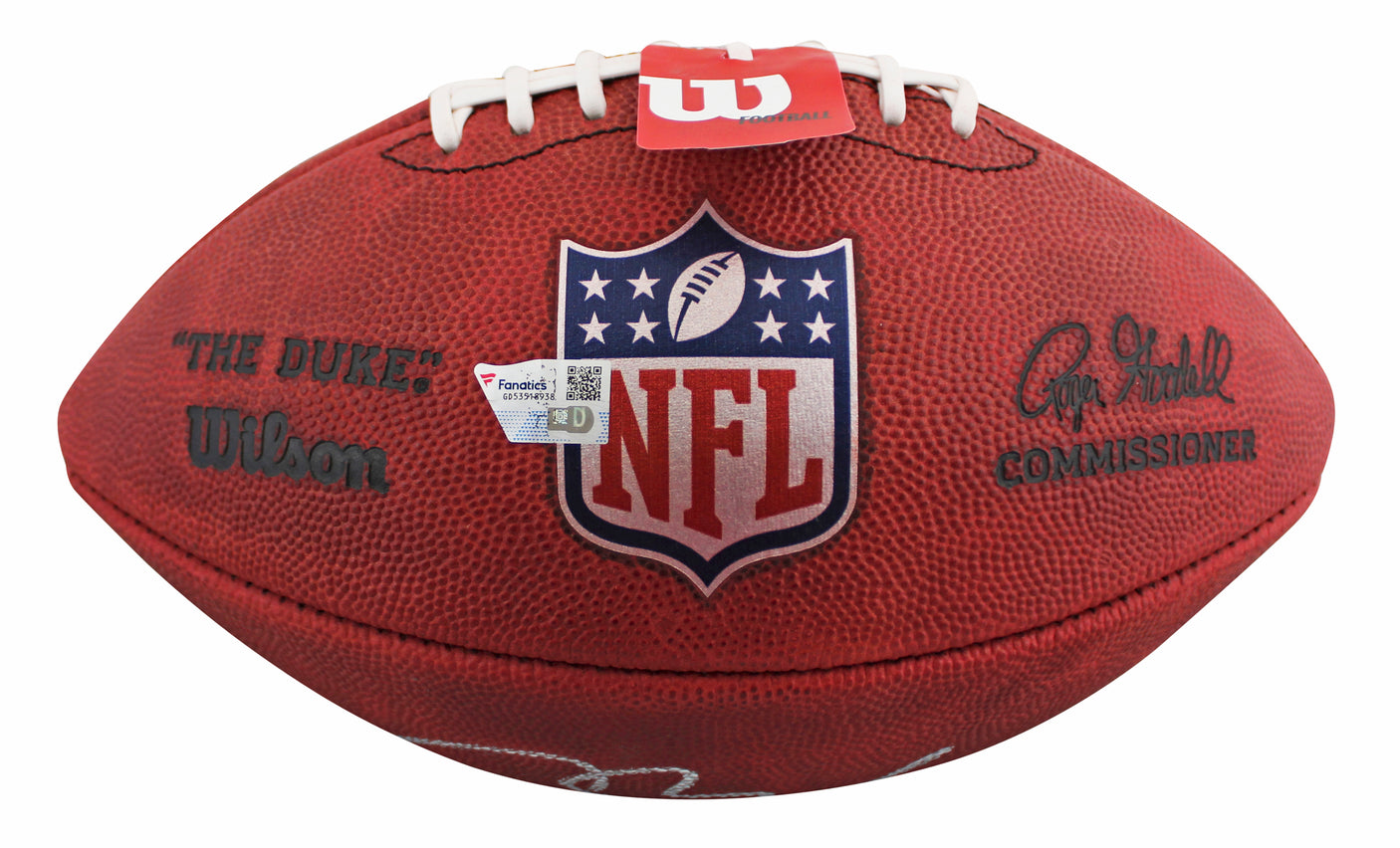 Patriots Tom Brady Signed Official Wilson "Duke" Football Fanatics #GD53518938