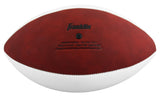 Cowboys Jaydon Blue Signed Franklin White Panel Logo Football BAS Wit #2W441153