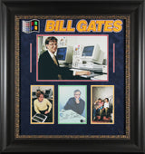 Microsoft Bill Gates Authentic Signed Photo Framed Display Autographed BAS COA 1