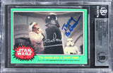 David Prowse & Terry McGovern Authentic Signed 1977 Star Wars #75 Card BAS Slab